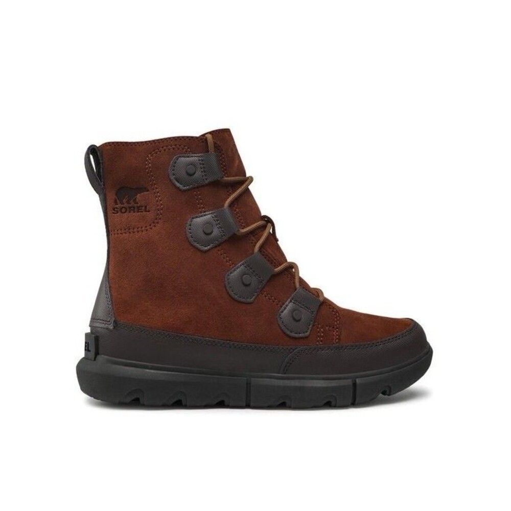 NEW Sorel Mens Size 11.5 Explorer Waterproof Suede Rain Winter Boot Dark Amber